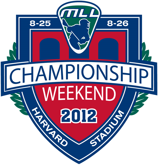 MLL Championship Weekend 2012 Primary Logo iron on transfers for clothing